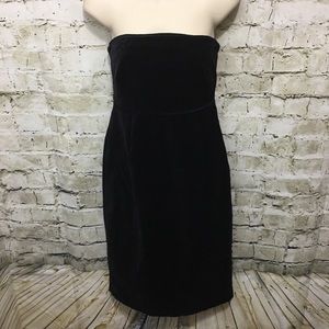 NWT Bitten black velvet dress